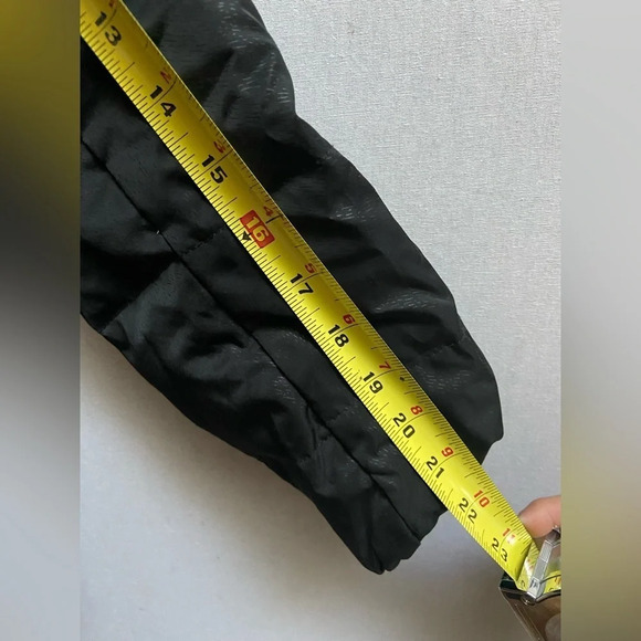 Nine West puffer quilted belted down jacket Sz Xs - Picture 11 of 12